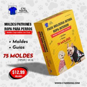 Moldes para Ropa de Perros | Patrón Digital PDF