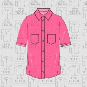 Molde Camisa Básica Amplia Dama | Patrón Digital PDF