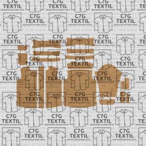 Molde Camisa Industrial Dotación Caballero | Patrón Digital PDF