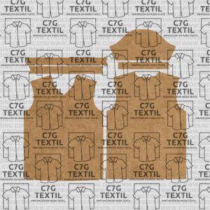 Molde Remera Escolar Cuello V - Adulto | Patrón Digital PDF