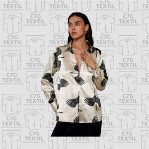 Molde Camisa Satinada Dama | Patrón Digital PDF