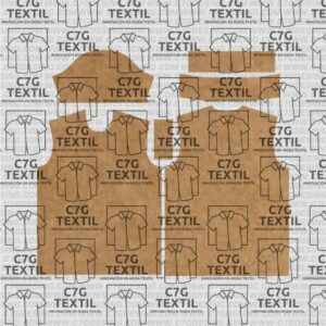 Molde Camiseta Polo Normal | Patrón Digital PDF