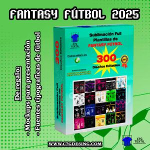 300 Plantillas Fantasy Fútbol 2025