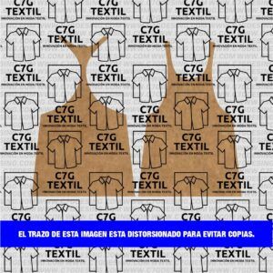 Molde Musculosa Hombre Gym | Patrón Digital PDF
