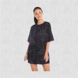 Molde Oversize T-Shirt Dama | Patrón Digital PDF